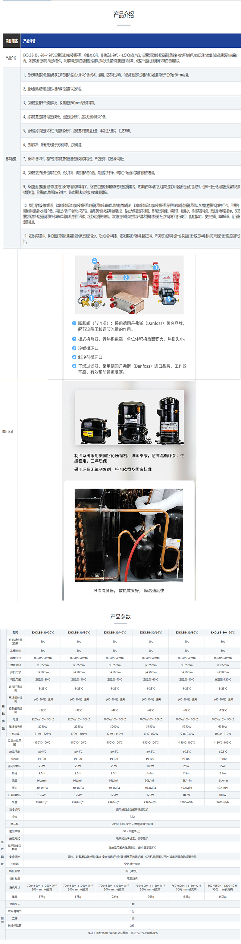 防爆型30L低温冷却液循环泵(图1)