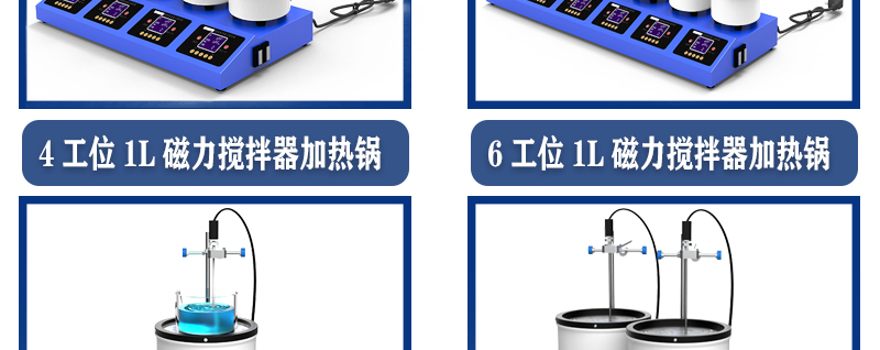 2工位 ZNCL-DG*3L智能数显磁力搅拌器(图4)
