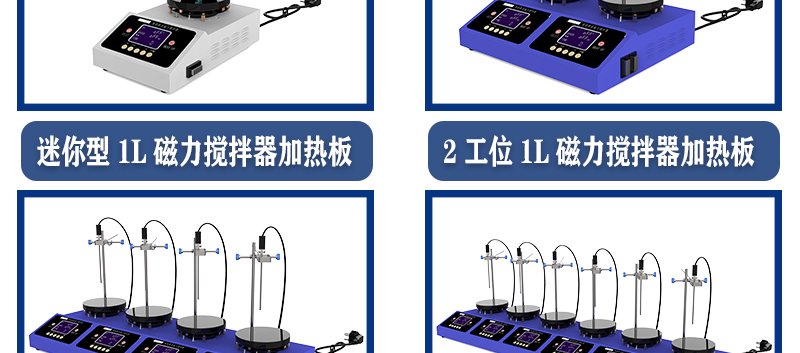 ZNCL-BS陶瓷不锈钢磁力搅拌器加热板(图3)