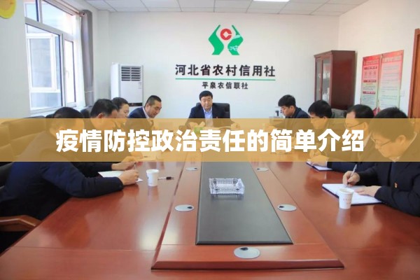 疫情防控政治责任的简单介绍