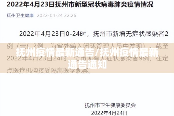 抚州疫情最新通告/抚州疫情最新通告通知
