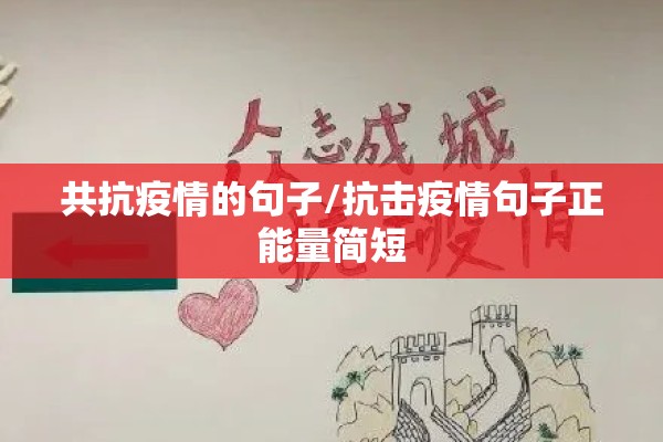 共抗疫情的句子/抗击疫情句子正能量简短