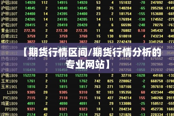 【期货行情区间/期货行情分析的专业网站】