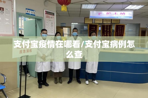 支付宝疫情在哪看/支付宝病例怎么查 支付宝疫情在哪看/支付宝病例怎么查