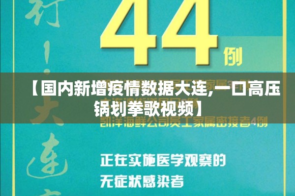 【国内新增疫情数据大连,一口高压锅划拳歌视频】