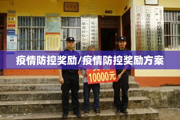 疫情防控奖励/疫情防控奖励方案