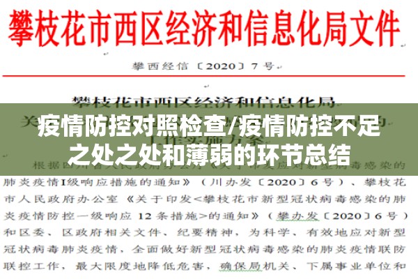 疫情防控对照检查/疫情防控不足之处之处和薄弱的环节总结