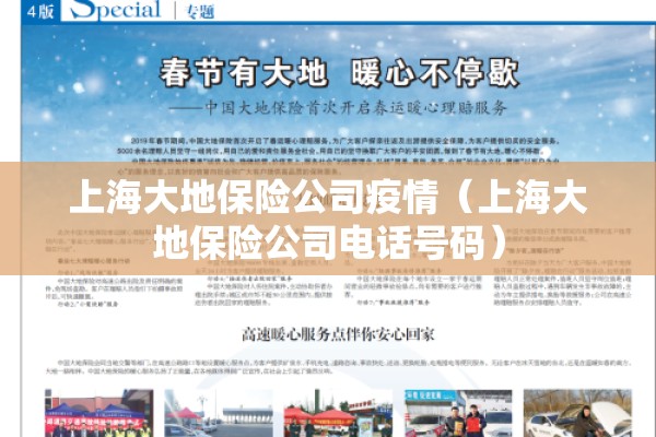上海大地保险公司疫情（上海大地保险公司电话号码）