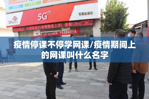 疫情停课不停学网课/疫情期间上的网课叫什么名字